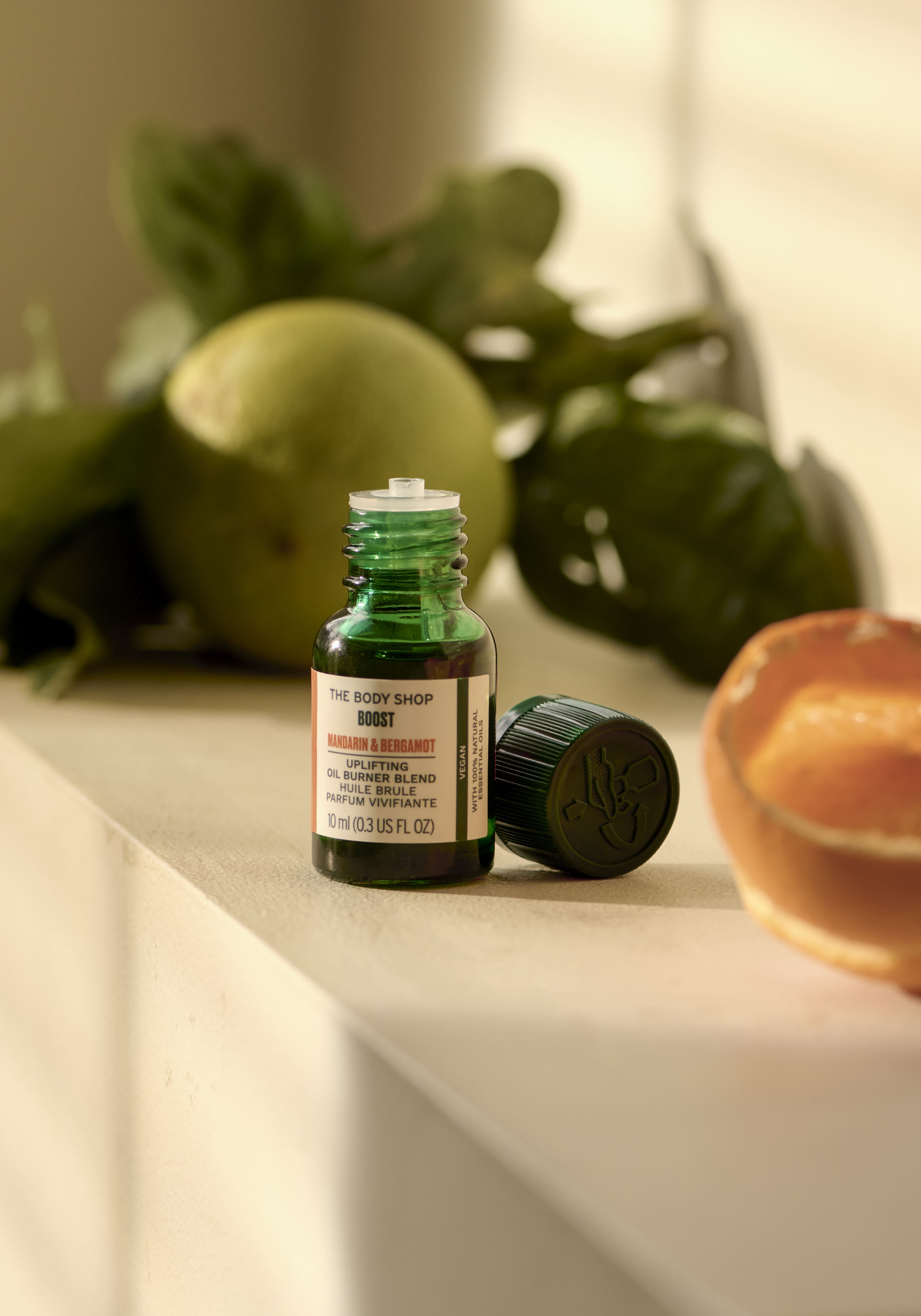 Ароматизована олійка "Бергамот та мандарин". Заряд енергії