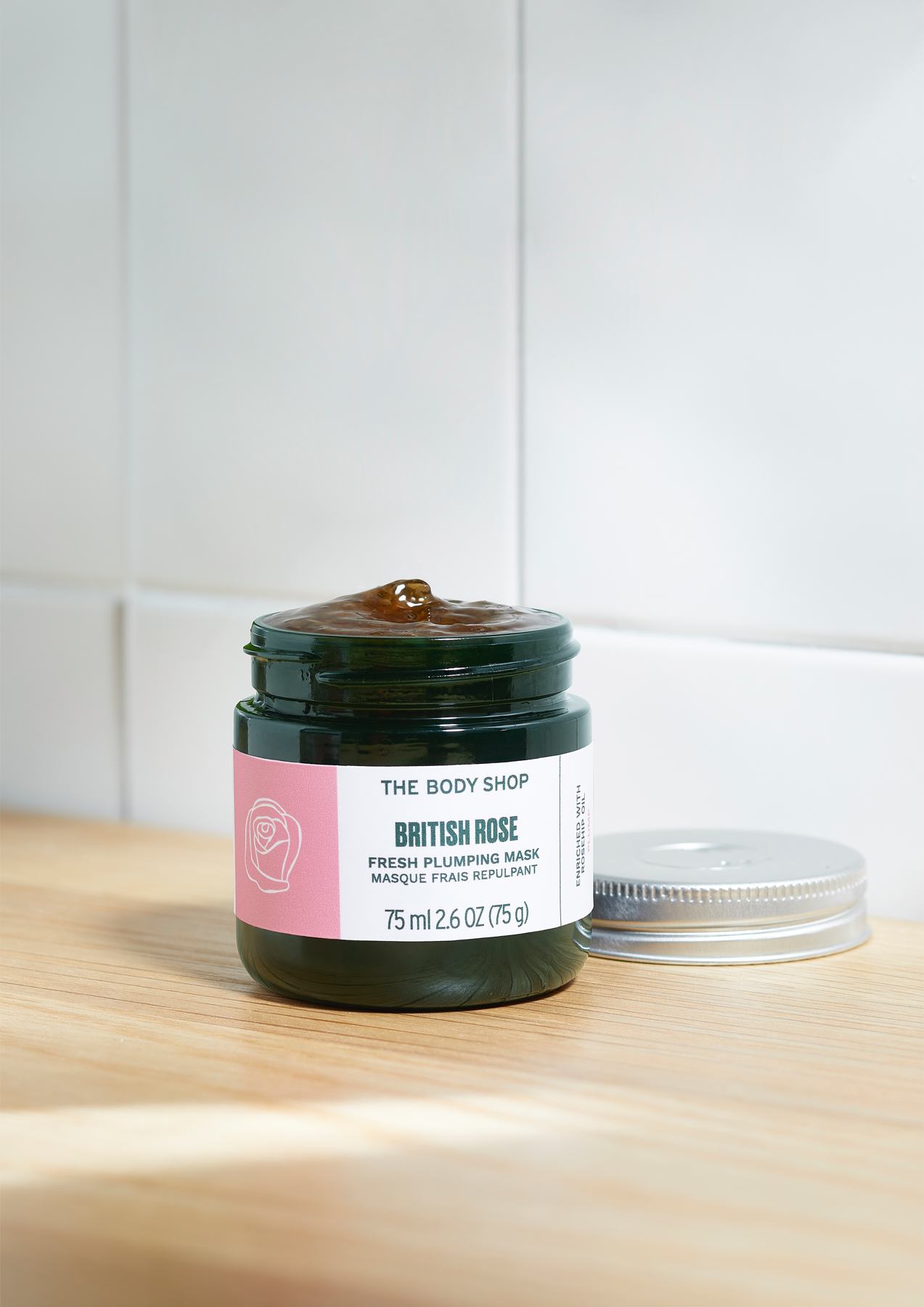 Увлажняющая маска для лица "Британская роза"