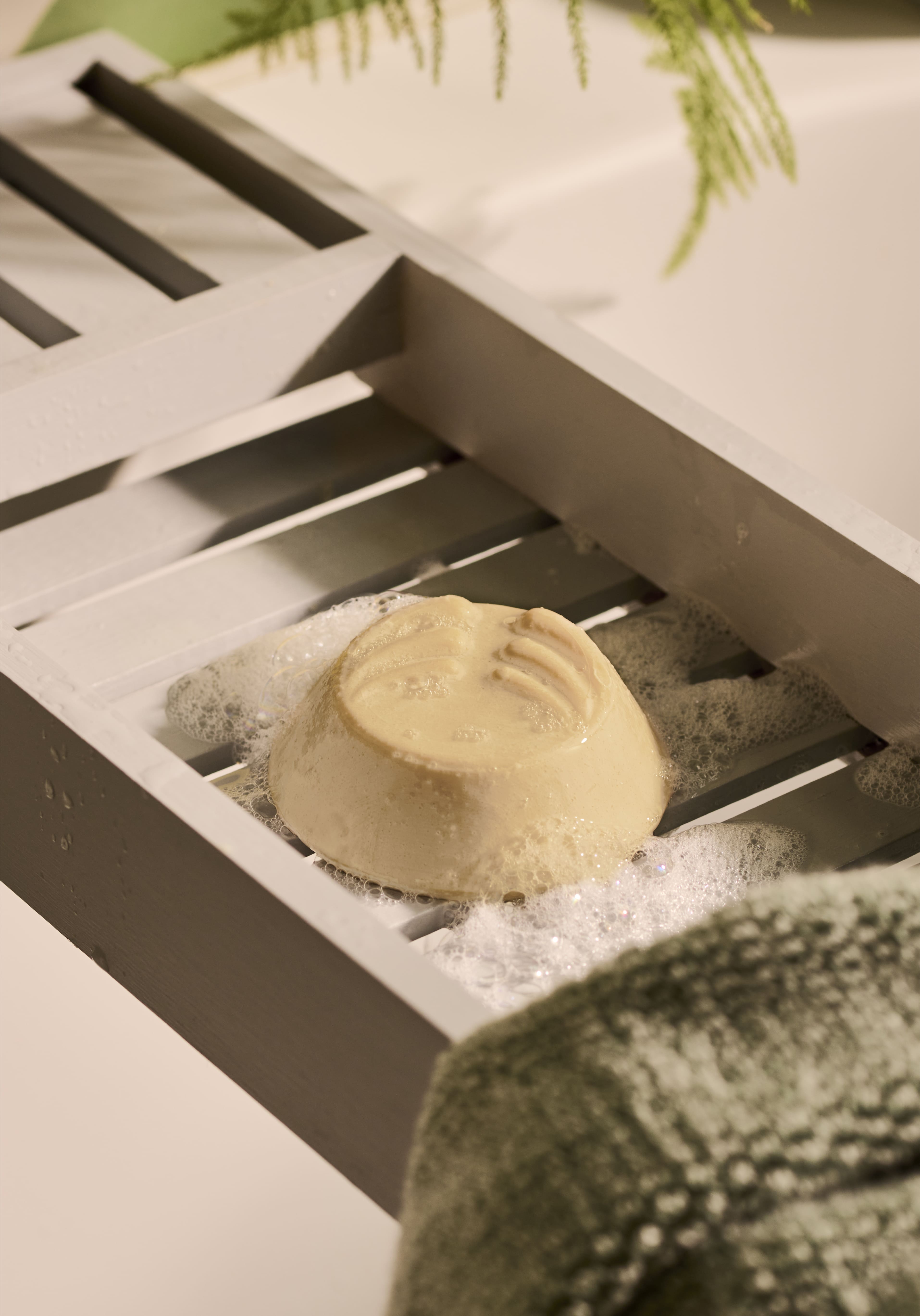 Твёрдый шампунь для волос Имбирь