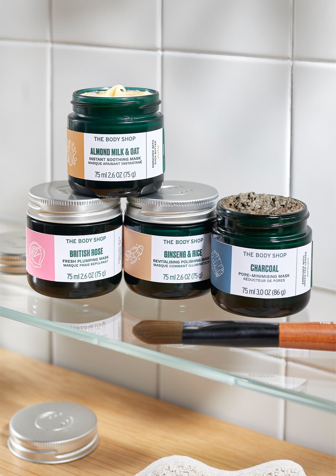 Увлажняющая маска для лица "Британская роза"