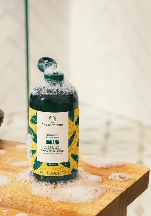 Шампунь для гладкості та блиску волосся "Банан"