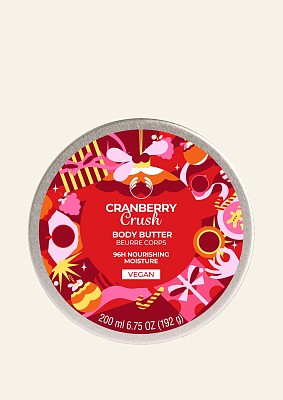 Масла і креми для тіла - Масло для тіла "Журавлиновий краш"