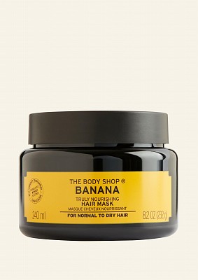 Сухе волосся - Маска для живлення волосся "Банан"