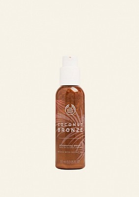 Бронзатори - Суха олія з ефектом сяйва Coconut Bronze