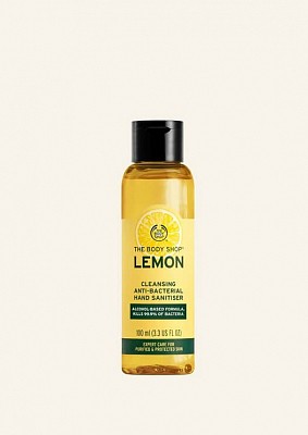 Средства для мытья рук - Увлажняющий гелевый антисептик для рук "Лимон"