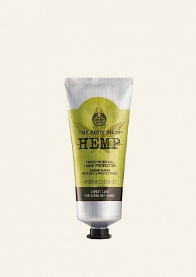Hemp - Захисний крем для рук з олією насіння коноплі