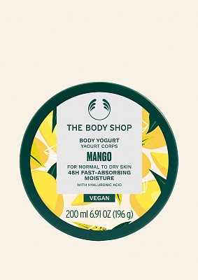 Веганские средства для тела - Йогурт для тела Манго