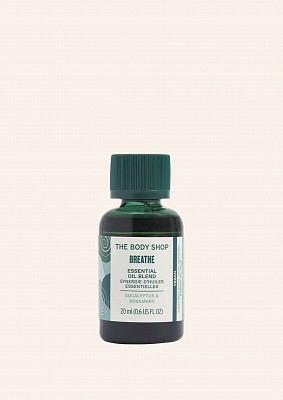 Олійки для тіла - Суміш ефірних олій "Евкаліпт та розмарин". Вільне дихання